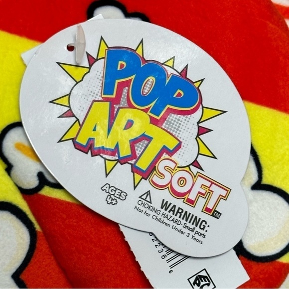 Pop Art Soft 16" Plush Elephant MAMMOTH CORNELIUS Popcorn NEW - Picture 8 of 9